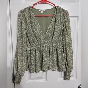 Blu Pepper Peplum Top